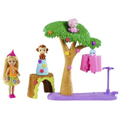 Lalka Barbie. Chelsea Urodziny z niespodziank Mattel