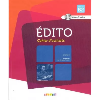 Edito B2 �wiczenia + CD 3 edition 2015 - Heu Elodie, Mabilat Jean-Jacques