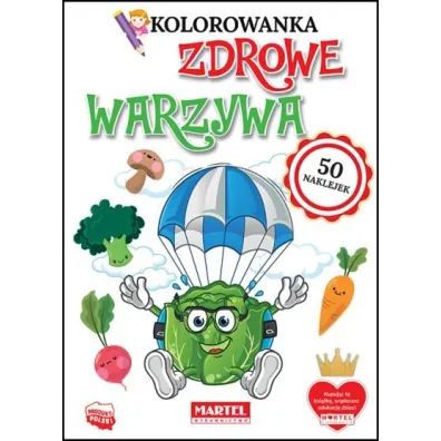 Kolorowanka Zdrowe warzywa