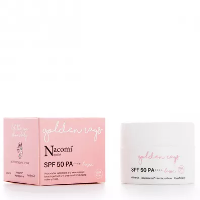 Nacomi Next Level SPF50 PA++++ nawil�aj�cy krem do twarzy z filtrem Basic 50 ml