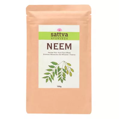 Sattva Neem zio�owa maseczka do w�os�w i twarzy 100 g
