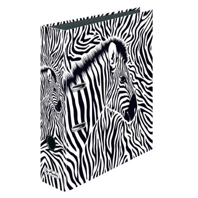 Herlitz Segregator A4 Zebra Animal print 8 cm