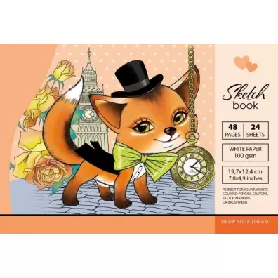 Fresh Szkicownik 19.7 x 12.4 cm 48 kartek