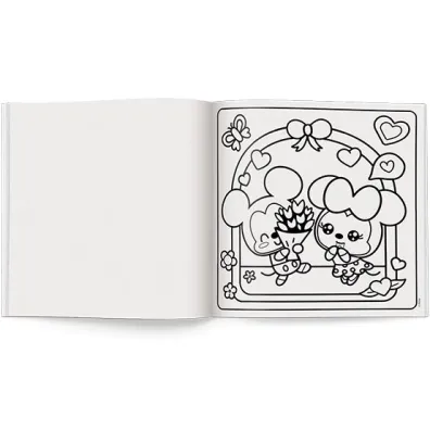 Disney Miki i przyjaciele. Przytulne kolorowanki