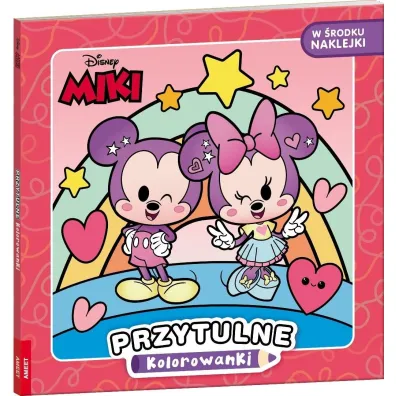 Disney Miki i przyjaciele. Przytulne kolorowanki
