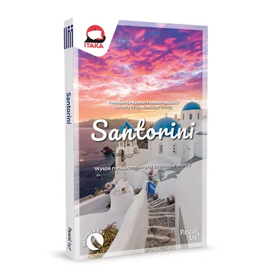 Santorini. Wyspa niezapomnianych zachod�w s�o�ca. Pascal Lajt