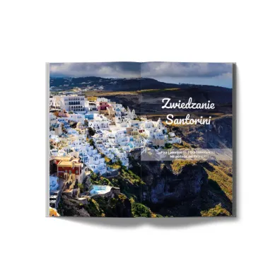 Santorini. Wyspa niezapomnianych zachod�w s�o�ca. Pascal Lajt