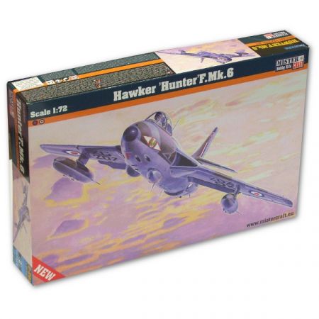Model do sklejania Hawker Hunter F.Mk.6 Mastercraft