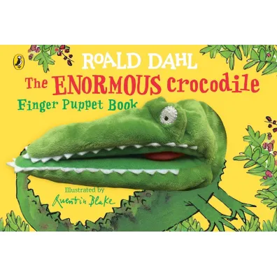 The Enormous Crocodile`s Finger Puppet Book wer. angielska - Roald Dahl