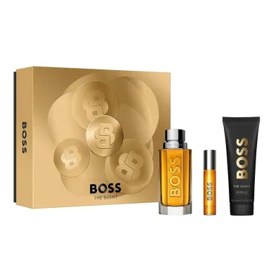 Hugo Boss Zestaw The Scent Woda toaletowa + Woda toaletowa mini + �el pod prysznic 100 ml + 10 ml + 100 ml