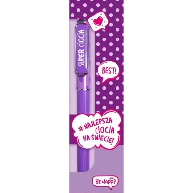 Be-Happy Gifts D�ugopis Pop Art - Super Ciocia
