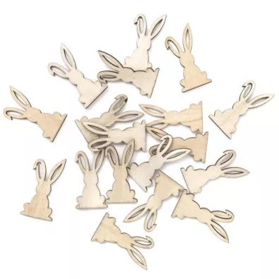 dpCraft Kr�liczki drewniane 2x4 cm