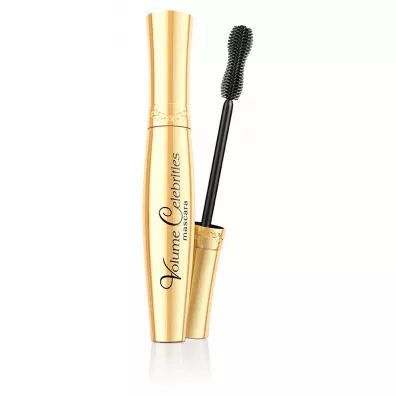 Eveline Cosmetics Volume Celebrities Mascara tusz do rz�s pogrubiaj�co-podkr�caj�cy Black 8 ml
