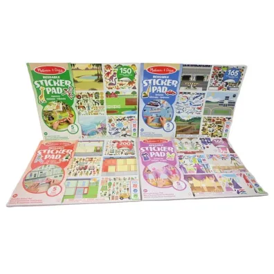 M and D Arts and Crafts Naklejki wielokrotnego u�ytku