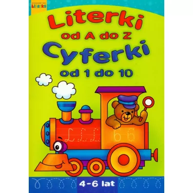 Literki A-Z. Cyferki 1-10. 4-6 lat