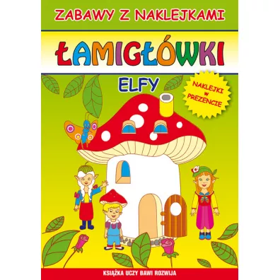 �amig��wki. Elfy. Zabawy z naklejkami - Beata Guzowska, Kamila Pawlicka