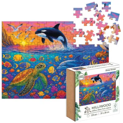 Puzzle 120 element�w Milliwood G��bia Oceanu Alexander