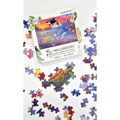 Puzzle 120 element�w Milliwood G��bia Oceanu Alexander