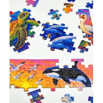 Puzzle 120 element�w Milliwood G��bia Oceanu Alexander