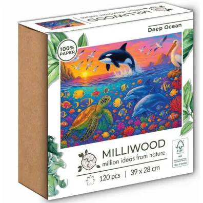 Puzzle 120 element�w Milliwood G��bia Oceanu Alexander