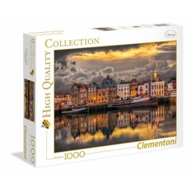 Puzzle 1000 el. High Quality Collection. Holenderski wiat marze Clementoni