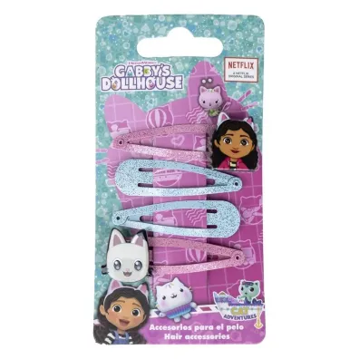 Spinki do w�os�w Koci Domek Gabi 4 szt Artesania Cerda