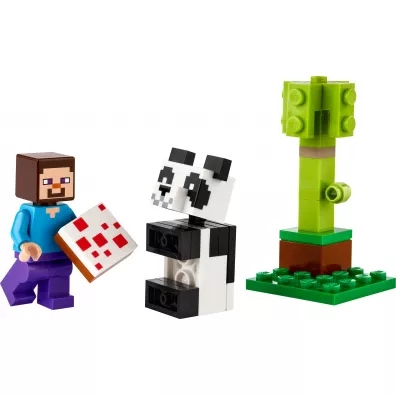 LEGO Minecraft Steve i ma�a panda 30672