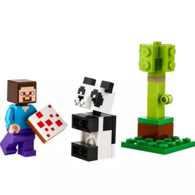 LEGO Minecraft Steve i ma�a panda 30672