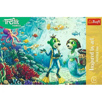 Puzzle Magia g��bin 100 el. Inspired By Art Rodzina Treflik�w 16565