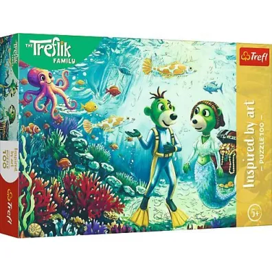 Puzzle Magia g��bin 100 el. Inspired By Art Rodzina Treflik�w 16565