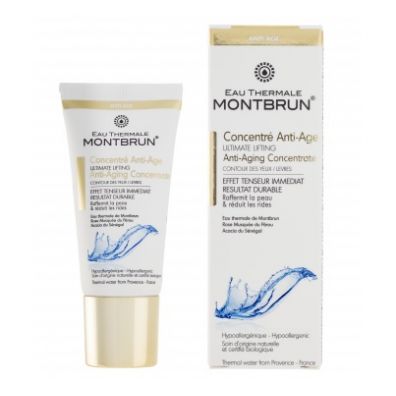 Montbrun Anti-age, przeciwzmarszczkowy koncentrat pod oczy z wod termaln z 20 ml