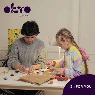 Sensory Art Okto Zestaw kreatywny - Irysy 30x40 cm