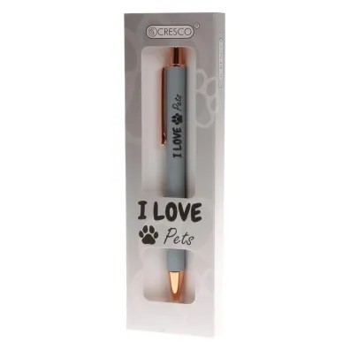 Cresco D�ugopis I Love Pets w etui