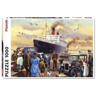 Puzzle 1000 el. R.M.S., Queen Mary Piatnik