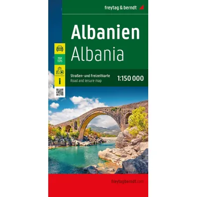 Mapa Albania 1:150 000