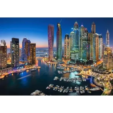 Puzzle 1500 el. Wie�owce Dubaju Castorland