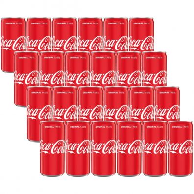 Coca-Cola Napój gazowany o smaku cola Zestaw 24 x 200 ml