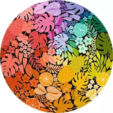 Puzzle 500 el. 2D Paleta kolor�w. Tropiki Ravensburger