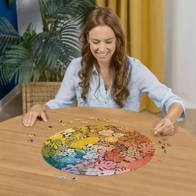 Puzzle 500 el. 2D Paleta kolor�w. Tropiki Ravensburger