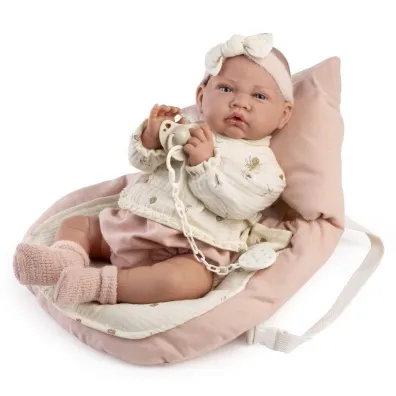 Lalka hiszpa�ska Lua z nosid�em/ �piworkiem 42cm Antonio Juan