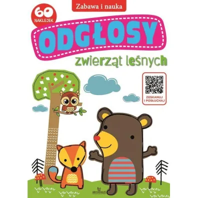 Odg�osy zwierz�t le�nych - kolorowanka z kodem QR - Monika Matusiak