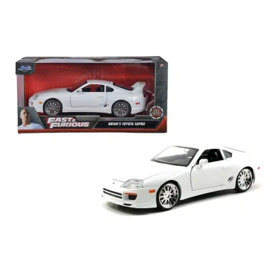 Jada F&F Toyota Supra white 1995 1:24 Simba