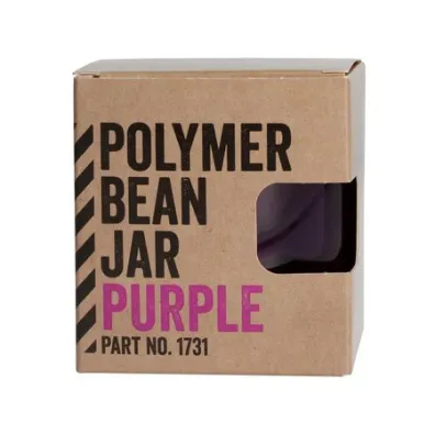 Comandante Polymer Bean Jar + lid Purple Fioletowy s�oik z pokrywk� na zmielon� kaw�