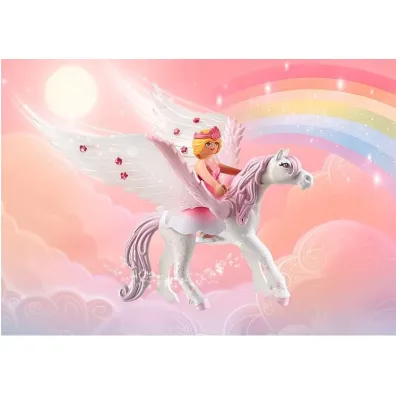 Playmobil Princess Magic Niebia�ski t�czowy zamek 71359