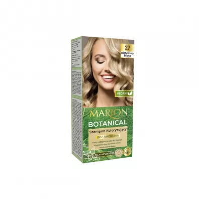 Marion Botanical szampon koloryzuj�cy bez amoniaku 27 Platynowy Blond 90 ml