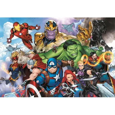 Puzzle 104 el. SuperColor. Avengers Clementoni