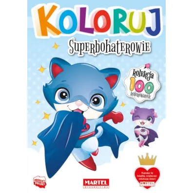 Superbohaterowie. Koloruj