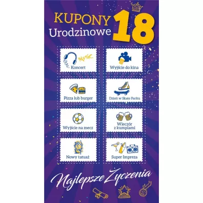 Armin Style Karnet Urodziny Osiemnastka Gift-48
