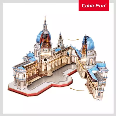 Puzzle 3D 643 el. Katedra �w. Paw�a w Londynie Cubic Fun