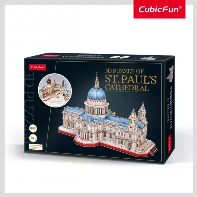Puzzle 3D 643 el. Katedra �w. Paw�a w Londynie Cubic Fun